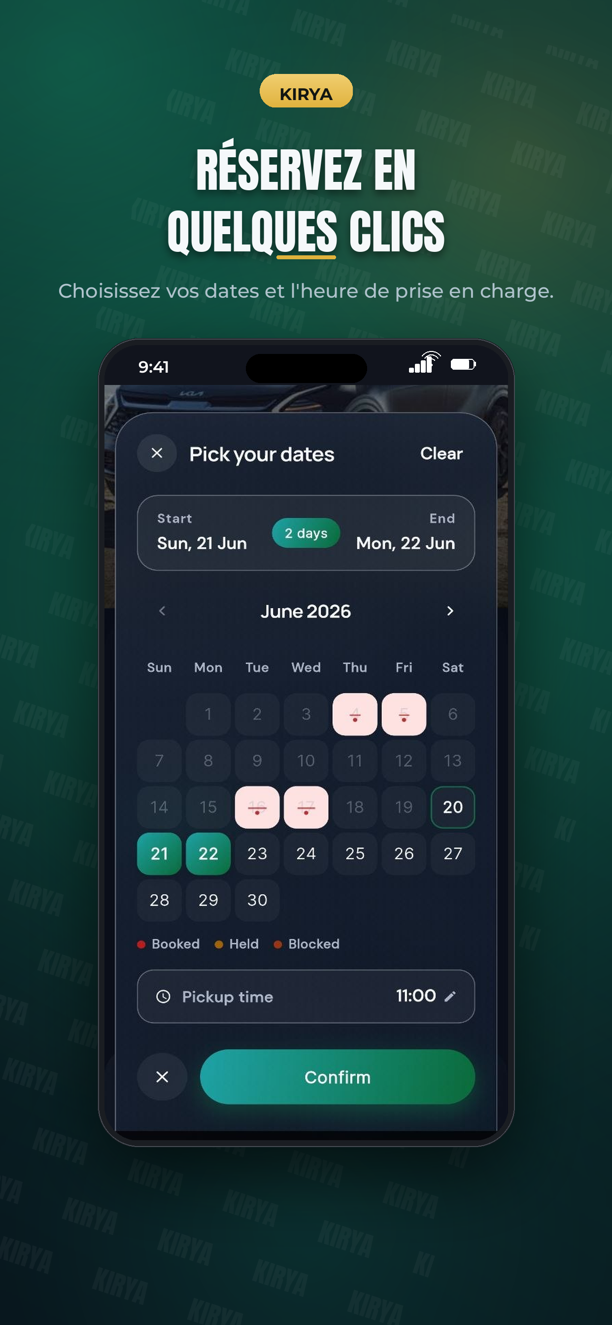 Booking